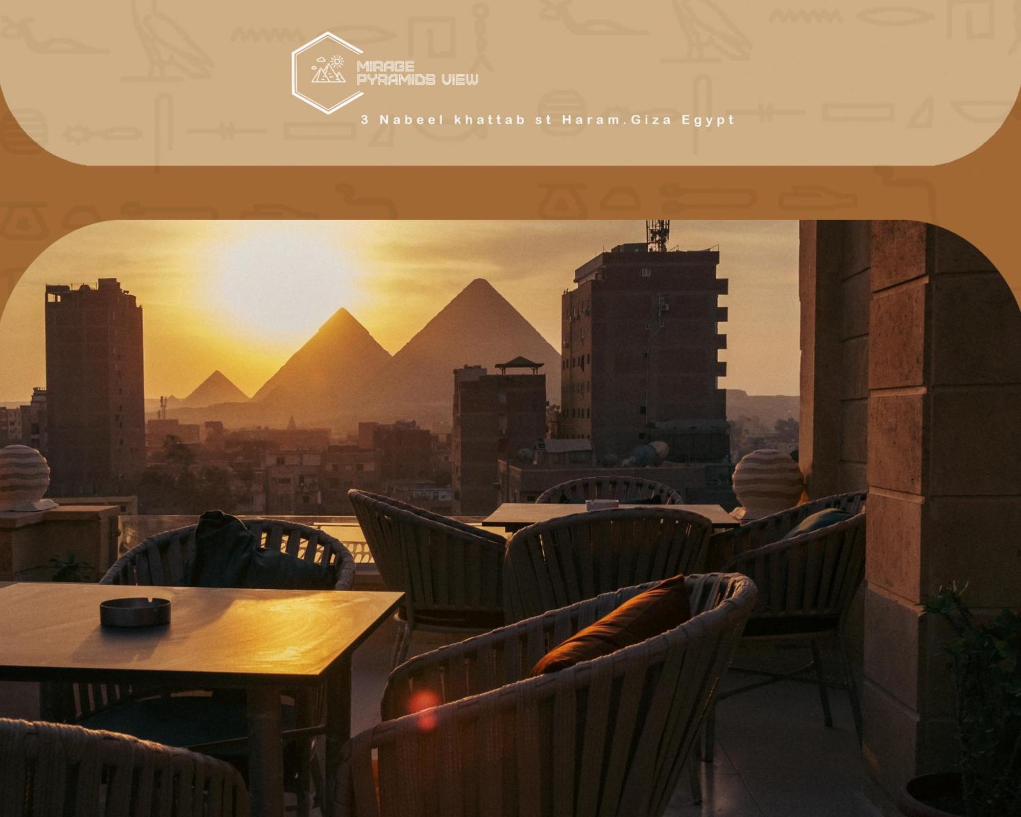 Mirage Pyramids View Hotel Nazlet el-Sîsi Eksteriør billede