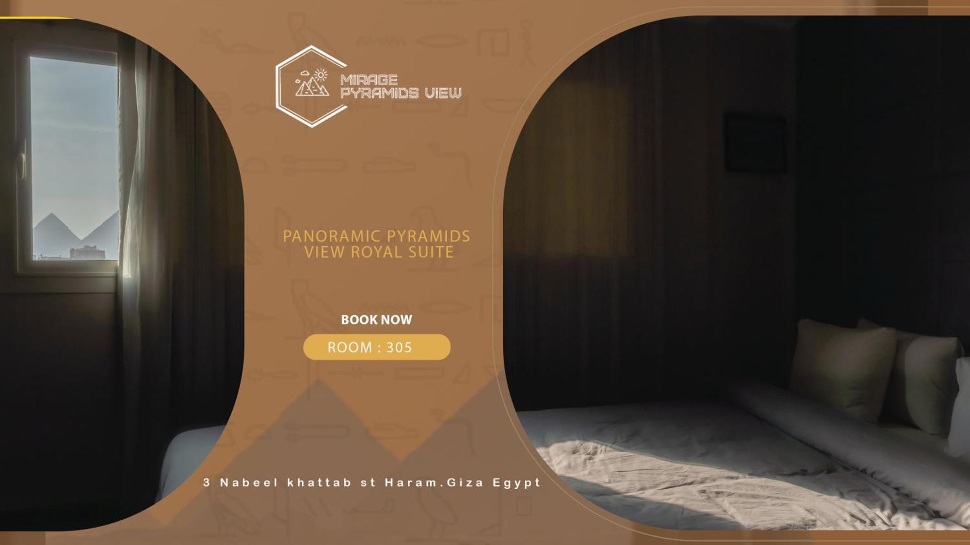 Mirage Pyramids View Hotel Nazlet el-Sîsi Eksteriør billede