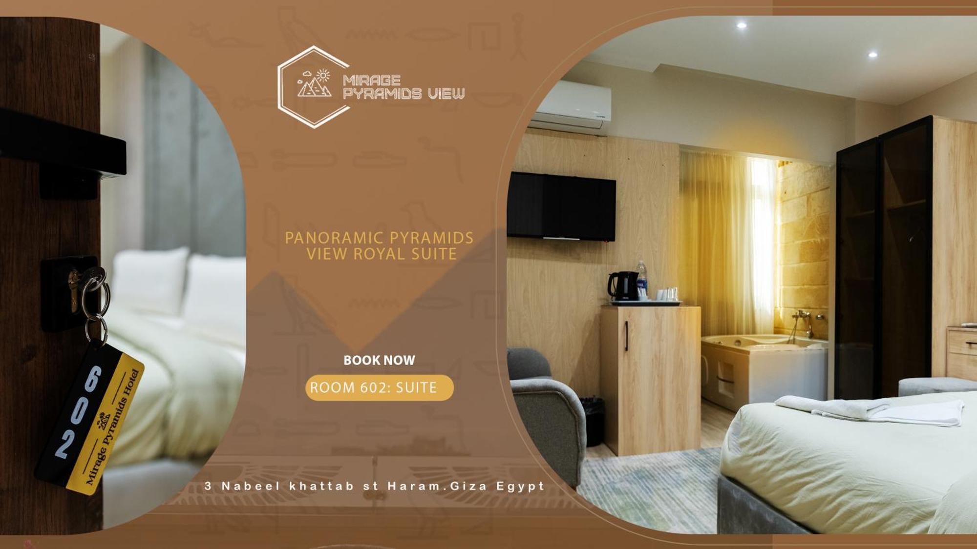 Mirage Pyramids View Hotel Nazlet el-Sîsi Eksteriør billede