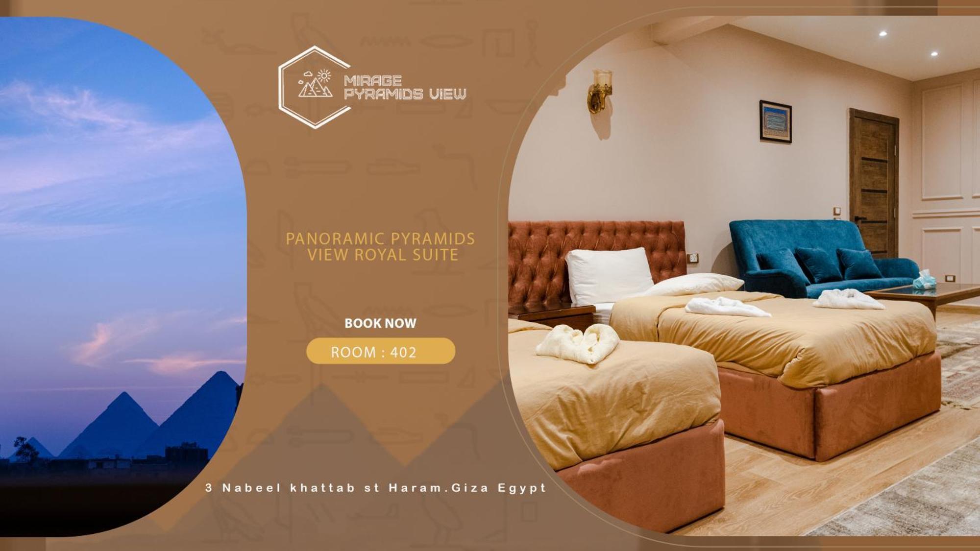 Mirage Pyramids View Hotel Nazlet el-Sîsi Eksteriør billede