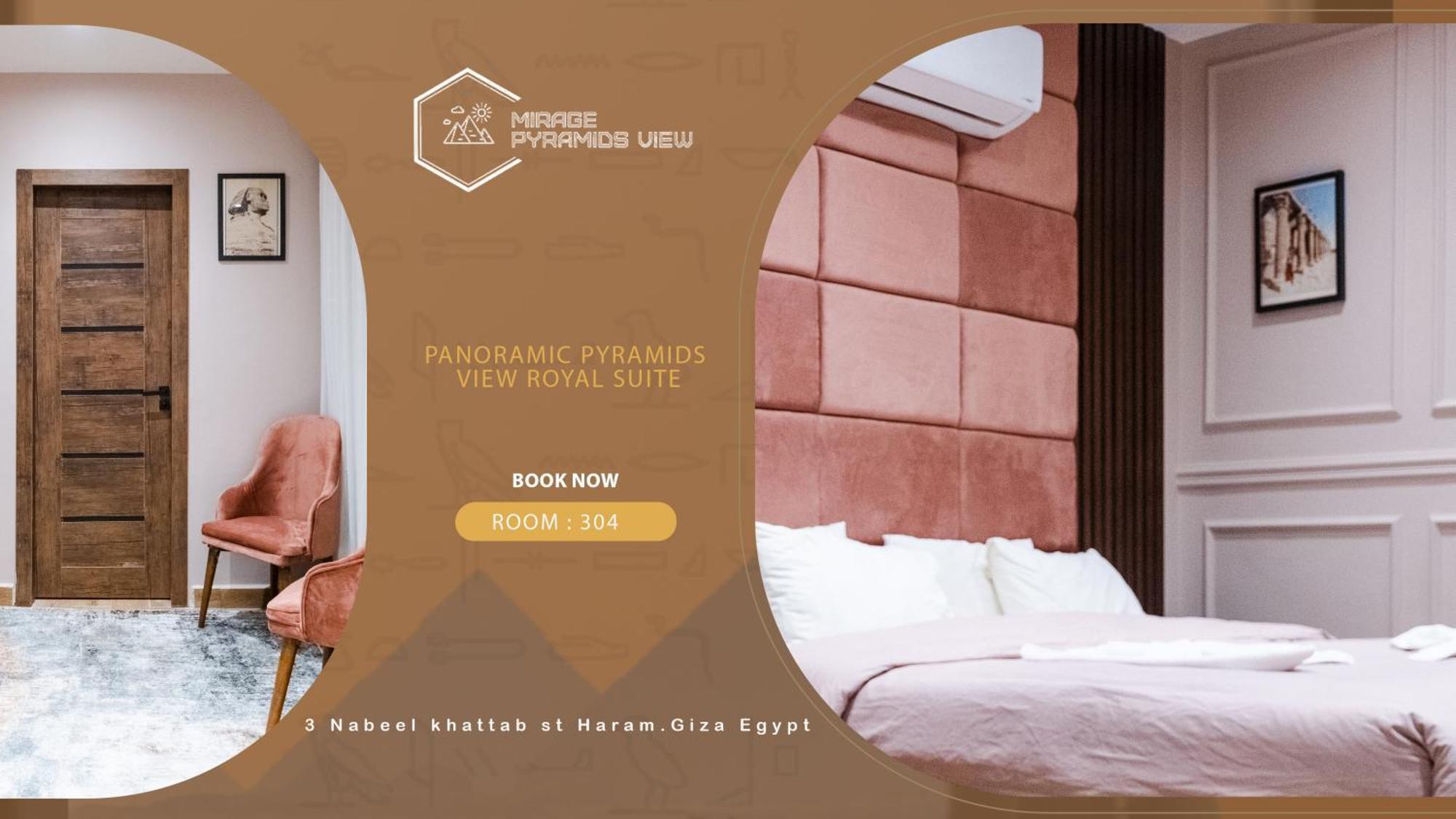 Mirage Pyramids View Hotel Nazlet el-Sîsi Eksteriør billede