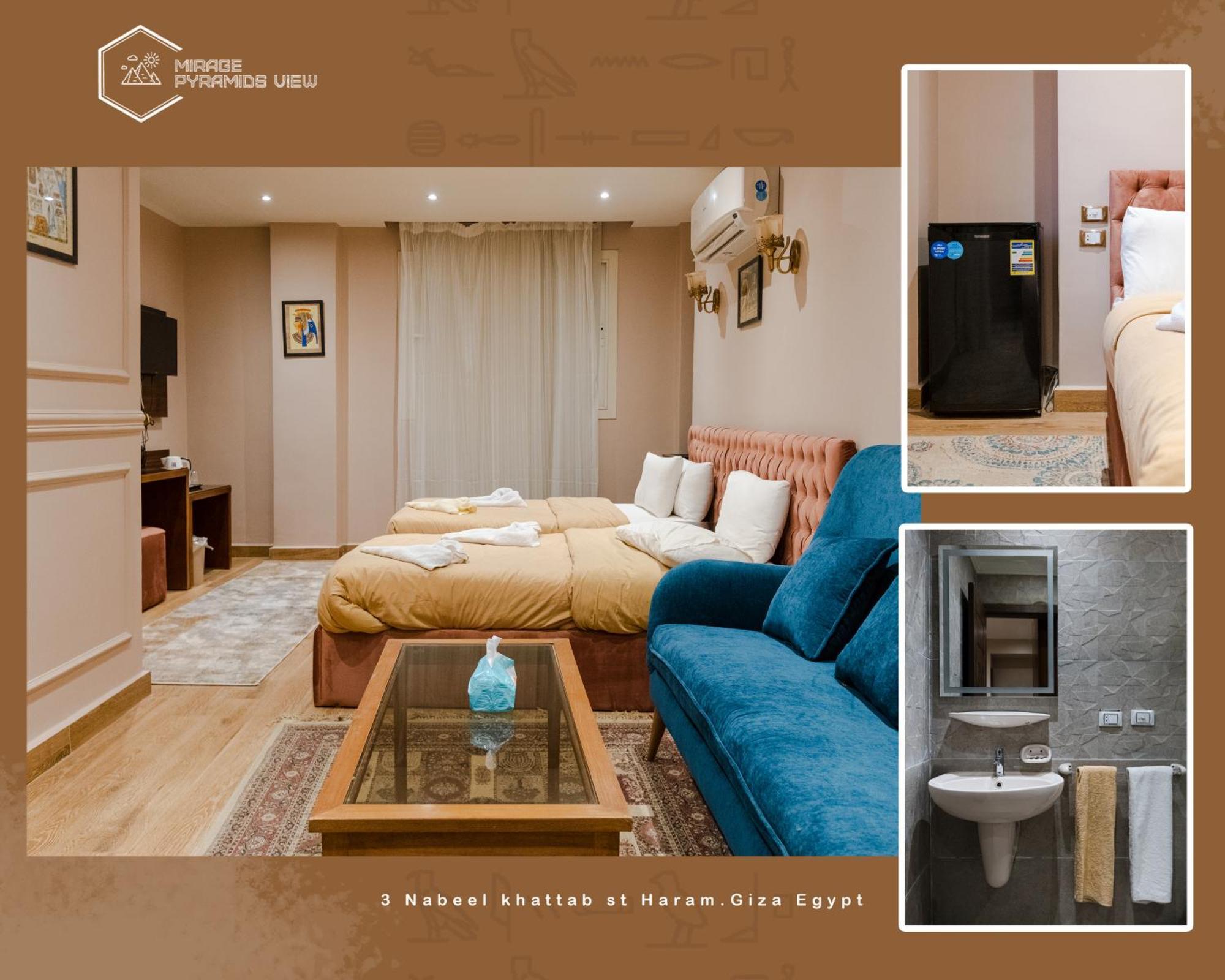 Mirage Pyramids View Hotel Nazlet el-Sîsi Eksteriør billede